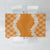Hawaii Aloha Plumeria Lei Orange Palaka Tablecloth - Polynesian Pride