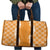 Hawaii Aloha Plumeria Lei Orange Palaka Travel Bag - Polynesian Pride