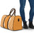 Hawaii Aloha Plumeria Lei Orange Palaka Travel Bag - Polynesian Pride