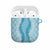 Hawaii Aloha Plumeria Lei Turquoise Palaka AirPods Case - Polynesian Pride