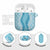 Hawaii Aloha Plumeria Lei Turquoise Palaka AirPods Case - Polynesian Pride