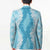 Hawaii Aloha Plumeria Lei Turquoise Palaka Blazer - Polynesian Pride
