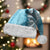 Hawaii Aloha Plumeria Lei Turquoise Palaka Christmas Santa Hat - Polynesian Pride