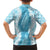 Hawaii Aloha Plumeria Lei Turquoise Palaka Hawaiian Shirt - Polynesian Pride