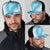 Hawaii Aloha Plumeria Lei Turquoise Palaka Mesh Trucker Cap - Polynesian Pride