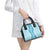 Hawaii Aloha Plumeria Lei Turquoise Palaka Shoulder Handbag - Polynesian Pride
