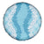 Hawaii Aloha Plumeria Lei Turquoise Palaka Spare Tire Cover - Polynesian Pride