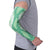Hawaii Aloha Plumeria Lei Mint Palaka Arm Sleeves - Polynesian Pride