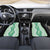 Hawaii Aloha Plumeria Lei Mint Palaka Car Mats - Polynesian Pride