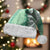 Hawaii Aloha Plumeria Lei Mint Palaka Christmas Santa Hat - Polynesian Pride
