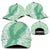 Hawaii Aloha Plumeria Lei Mint Palaka Classic Cap - Polynesian Pride