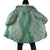 Hawaii Aloha Plumeria Lei Mint Palaka Cloak - Polynesian Pride