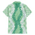 Hawaii Aloha Plumeria Lei Mint Palaka Hawaiian Shirt - Polynesian Pride