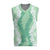 Hawaii Aloha Plumeria Lei Mint Palaka Christmas Knitted V-Neck Vest - Polynesian Pride