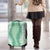 Hawaii Aloha Plumeria Lei Mint Palaka Luggage Cover - Polynesian Pride