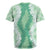 Hawaii Aloha Plumeria Lei Mint Palaka Rugby Jersey - Polynesian Pride