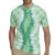 Hawaii Aloha Plumeria Lei Mint Palaka Rugby Jersey - Polynesian Pride