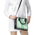 Hawaii Aloha Plumeria Lei Mint Palaka Shoulder Handbag - Polynesian Pride