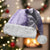 Hawaii Aloha Plumeria Lei Lavender Palaka Christmas Santa Hat - Polynesian Pride