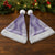 Hawaii Aloha Plumeria Lei Lavender Palaka Christmas Santa Hat - Polynesian Pride