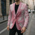 Hawaii Aloha Plumeria Lei Pink Palaka Blazer - Polynesian Pride