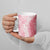 Hawaii Aloha Plumeria Lei Pink Palaka Ceramic Mug - Polynesian Pride