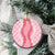 Hawaii Aloha Plumeria Lei Pink Palaka Ceramic Ornament - Polynesian Pride