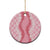 Hawaii Aloha Plumeria Lei Pink Palaka Ceramic Ornament - Polynesian Pride