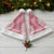 Hawaii Aloha Plumeria Lei Pink Palaka Christmas Santa Hat - Polynesian Pride