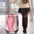 Hawaii Aloha Plumeria Lei Pink Palaka Luggage Cover - Polynesian Pride
