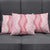 Hawaii Aloha Plumeria Lei Pink Palaka Pillow Cover - Polynesian Pride