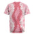 Hawaii Aloha Plumeria Lei Pink Palaka Rugby Jersey - Polynesian Pride