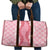 Hawaii Aloha Plumeria Lei Pink Palaka Travel Bag - Polynesian Pride