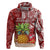 Mele Kalikimaka Hawaii Christmas Hoodie Pineapple Party LT7 Red - Polynesian Pride