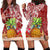 Mele Kalikimaka Hawaii Christmas Hoodie Dress Pineapple Party LT7 - Polynesian Pride