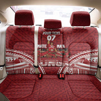 Personalized Mate Maa Tonga Rugby Back Car Seat Cover Ofa Atu Tonga