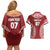 Personalized Mate Maa Tonga Rugby Couples Matching Off Shoulder Short Dress and Hawaiian Shirt Ofa Atu Tonga