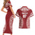 Personalized Mate Maa Tonga Rugby Couples Matching Short Sleeve Bodycon Dress and Hawaiian Shirt Ofa Atu Tonga