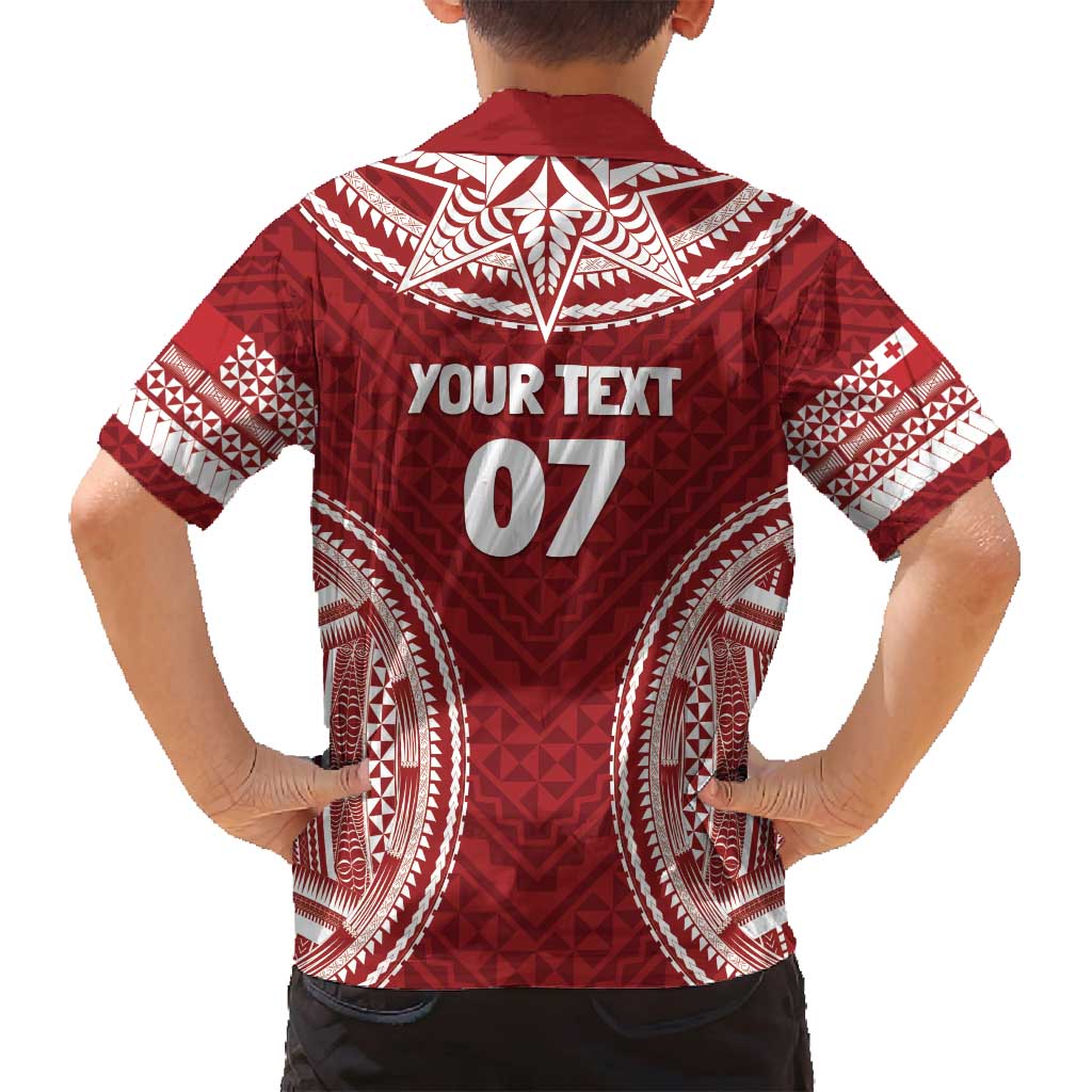 Personalized Mate Maa Tonga Rugby Family Matching Puletasi and Hawaiian Shirt Ofa Atu Tonga