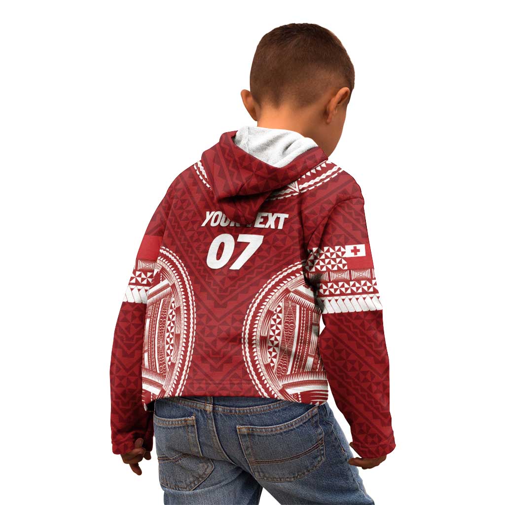 Personalized Mate Maa Tonga Rugby Kid Hoodie Ofa Atu Tonga