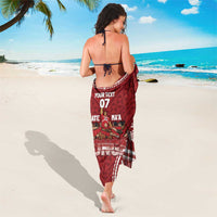 Personalized Mate Maa Tonga Rugby Sarong Ofa Atu Tonga