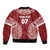 Personalized Mate Maa Tonga Rugby Sleeve Zip Bomber Jacket Ofa Atu Tonga