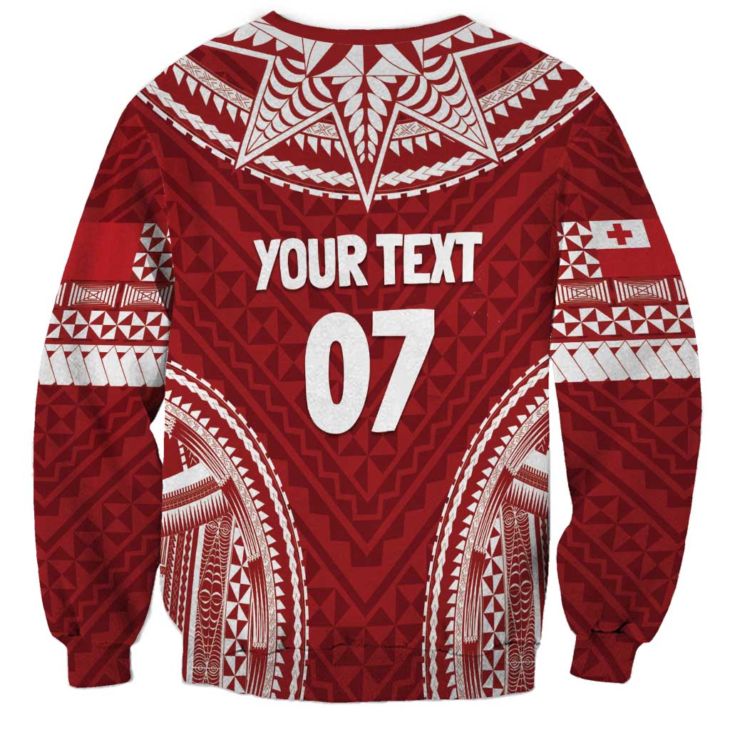 Personalized Mate Maa Tonga Rugby Sweatshirt Ofa Atu Tonga