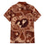 Hawaii Plumeria Family Matching Long Sleeve Bodycon Dress and Hawaiian Shirt Hau'oli la Makuahine Sunburned LT7 - Polynesian Pride