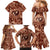 Hawaii Plumeria Family Matching Mermaid Dress and Hawaiian Shirt Hau'oli la Makuahine Sunburned LT7 - Polynesian Pride