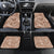 Hawaii Plumeria Car Mats Hau'oli la Makuahine Beige LT7 Set 4pcs Beige - Polynesian Pride