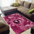 Hawaii Plumeria Area Rug Hau'oli la Makuahine Rosy LT7 - Polynesian Pride