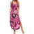 Hawaii Plumeria Summer Maxi Dress Hau'oli la Makuahine Rosy LT7 Women Pink - Polynesian Pride