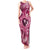 Hawaii Plumeria Tank Maxi Dress Hau'oli la Makuahine Rosy LT7 Women Pink - Polynesian Pride