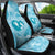 Hawaii Plumeria Car Seat Cover Hau'oli la Makuahine Turquoise LT7 - Polynesian Pride